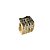 Anel Largo em Ouro 18k 750 com Brilhantes 10,90g - Imagem 5