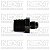 Adaptador Macho NPT 1/4" para Macho AN6 - Imagem 1