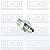 Adaptador Macho NPT 1/8" para Macho AN3 ( INOX ) - Imagem 2