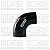 Mangote de Silicone Redutor 90º Curto 51 / 57 x 65 mm - Imagem 1