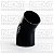 Mangote de Silicone Redutor 45º Curto 76 / 89 x 80 mm - Imagem 3