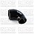 Mangote de Silicone Redutor 90º Curto 51 / 76 x 65 mm - Imagem 3