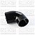 Mangote de Silicone Redutor 90º Curto 57 / 63 x 65 mm - Imagem 3