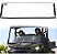 Meio Parabrisa de Policarbonato Transparente - Defender - 2019+ - CAN-AM - NEXT - Imagem 1
