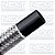 Mangueira tipo AEROQUIP borracha/Inox AN8 - Imagem 1