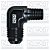 Adaptador 90º Macho 1/2" NPT para Macho Cônico AN10 - Imagem 1