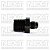 Adaptador Macho NPT 1/4" para Macho AN8 - Imagem 2
