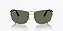 Ray-Ban RB3503L-66-019/9A Prata Lente Verde Polarizada - Imagem 1