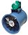 Exaustor Industrial Pintura Transmissão 60cm Vc600ttr Axial - Imagem 2