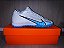 Chuteira Nike Mercurial Society Branca e Azul - Imagem 4
