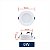 Spot Embutir Led 9w 12v Motorhome Trailer Embarcação Solar - BRANCO - Imagem 1