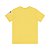 camiseta básica de algodão peruano amarela - Imagem 2