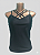 Blusa Preta Alças Cruzadas Tam P - Imagem 1