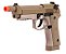 PISTOLA KROWN LAND SRC CO2 4,5MM KL-9 A3 BLOWBACK BEGE - Imagem 2