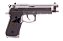 PISTOLA WE CO2 4,5MM M9A1 PRATA - Imagem 2