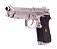 PISTOLA WE CO2 4,5MM M9A1 PRATA - Imagem 3