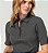 Camisa Polo (Mulher) Cinza-Claro. - Imagem 4