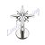 Labret Titânio Estrela Com Zircônia 1.2x8 - Imagem 1