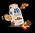 100% Whey Crush Concentrada 900g – Chocolate (Chocobear) – Under Labz - Imagem 2