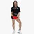 Camiseta Integral Croped Preto - M - Imagem 1