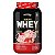100% Whey Concentrado Prosize 1050g - Morango - Imagem 1