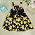 Vestido Due Bambini Alice Flores Amarelas - Imagem 1