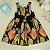 Vestido Due Bambini Alice Flores Verdes - Imagem 1