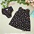 Vestido Due Bambini Com Tapa Fraldas Isabel Preto - Imagem 2