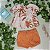 Conjunto Due Bambini Agata Blusa Estampada Laranja - Imagem 2