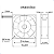 Cooler Axial Qualitas Q160A3 160mm Bivolt para Refrigeração e Exaustão - Imagem 5