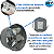 Exaustor 25cm Qualitas EQ250M2 para Churrasqueira e Coifa Alta Temperatura com Dimmer - Imagem 3