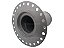 ELEMENTO SEPARADOR INTERNO 123 X 168 X 337 SIMILAR ATLAS COPCO GA207 A 507 - XA6 - Imagem 2