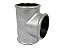 TEE 1/4 GALVANIZADO - Imagem 1