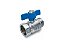 REGISTRO ESFERA 1/4 M.F PN30 BORBOLETA - Imagem 1