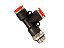 TEE UNIAO INSTANTANEO 10MM X 1/4 ROSCA LATERAL - Imagem 1