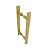 PUXADOR PARA PORTAS MADEIRA/VIDRO 30 CM ALUMINIO GOLD MATTE - Imagem 1