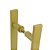 PUXADOR PARA PORTAS MADEIRA/VIDRO 30 CM ALUMINIO GOLD MATTE - Imagem 2