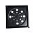 RALO GRELHA BLACK 15 X 15 CM PARA BANHEIRO - Imagem 2