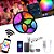 Fita LED Adesiva RGB Inteligente com Sensor de Som USB Bluetooth 5M - Imagem 1