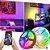 Fita LED Adesiva RGB Inteligente com Sensor de Som USB Bluetooth 5M - Imagem 5