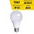 Lampada Led 9w Luz Amarela 3000k Bivolt e-27 - Imagem 1