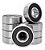 Kit Com 10 Rolamentos 608 2rs 8x22x7 Alta Rotação - Imagem 1