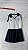 BODY SAIA VESTIDINHO LONDRINA AZUL - Imagem 1