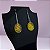Brinco Confete amarelo - Imagem 4