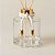 Cordão Decorativo Com Pingente Pião - Branco Com Ouro - 33,5cm - 1 unidade - Rizzo - Imagem 1