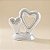 Coração Decorativo de Cerâmica - Branco - 8,7x7,8x4cm - 1 unidade - Rizzo - Imagem 1
