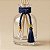 Cordão Decorativo - Azul Marinho Pingente e Pompom - 32cm - 1 unidade - Rizzo - Imagem 1