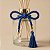 Cordão Decorativo - Azul Pingente Gota e Pompom - 32cm - 1 unidade - Rizzo - Imagem 1