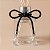 Cordão Decorativo - Preto Pingente Gota - 32cm - 1 unidade - Rizzo - Imagem 1