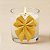 Lacinho de Fita de Cetim Amarelo Canario 38mm - 7,6cm - Cor 242 - 6 unidades - Progresso - Rizzo - Imagem 1